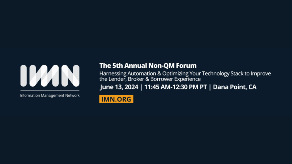 5th Annual Non-QM Forum 2024, INSIGNIA MORTGAGE AT THE 5TH ANNUAL NON-QM FORUM 2024