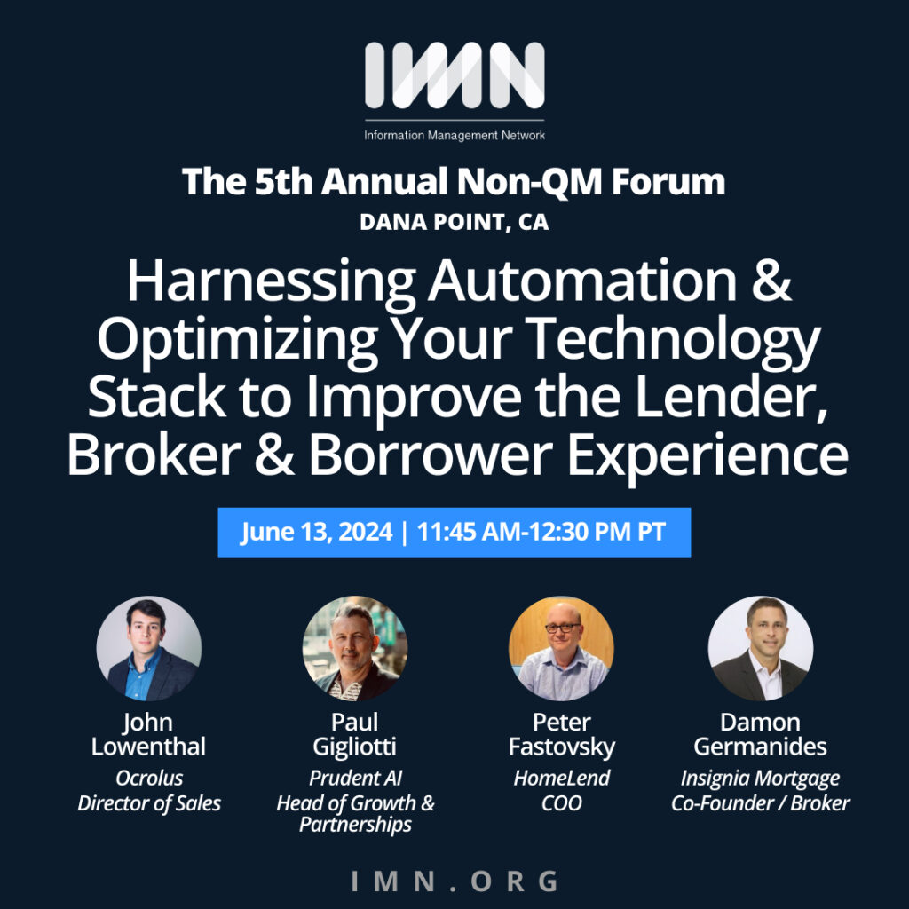 5th Annual Non-QM Forum 2024, INSIGNIA MORTGAGE AT THE 5TH ANNUAL NON-QM FORUM 2024